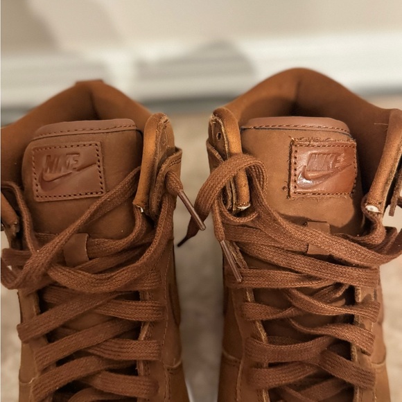 Nike Dunk High Premium “Wheat Flax” Women’s Sneakers | Size 8 - Picture 6 of 8